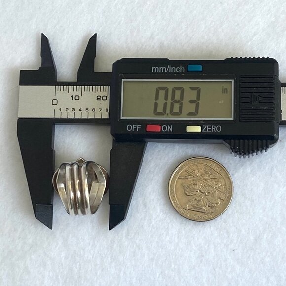 Sterling Silver 925 Jay King DTR Oval Faceted Dyed Quartz Triple Band Ring 6.5 - Picture 13 of 16